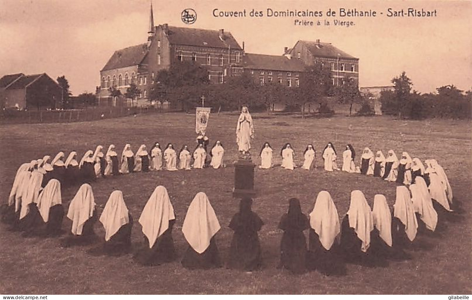 Incourt - SART RISBART - couvent des Dominicaines de Béthanie - priere a la Vierge