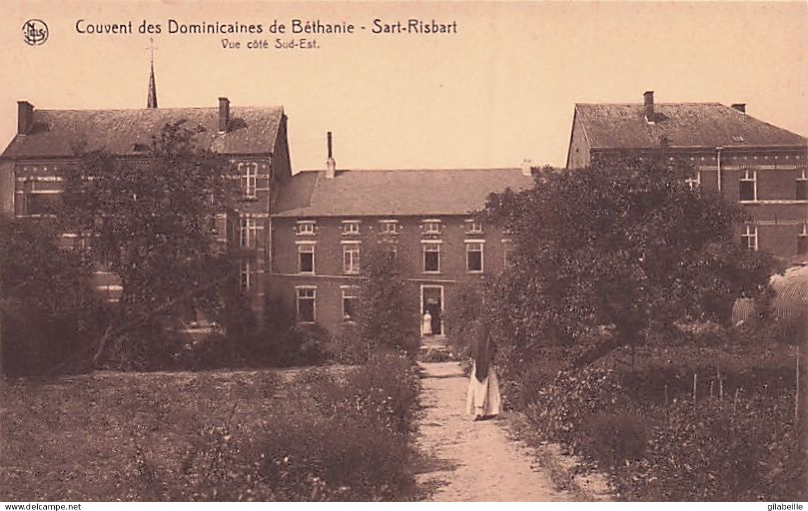 Incourt - SART RISBART - couvent des Dominicaines de Béthanie - vue coté sud est