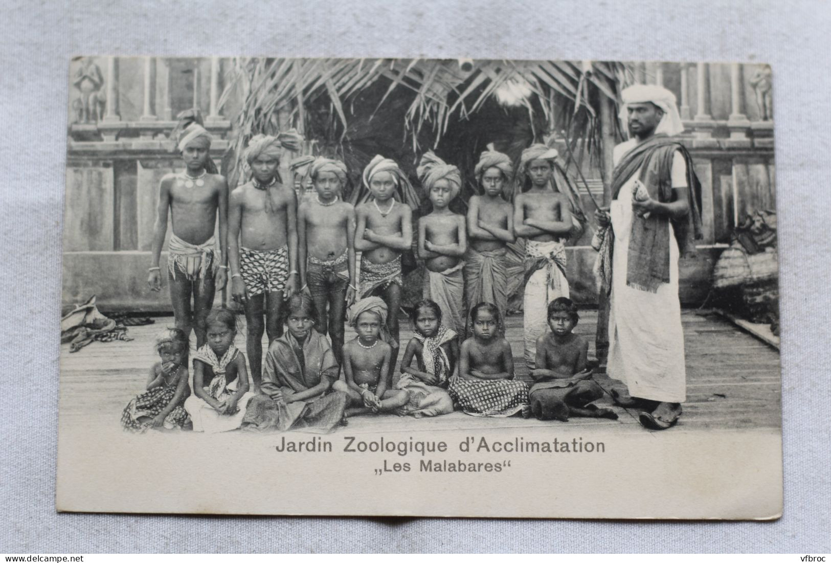 Inde, jardin zoologique d'acclimatation, les Malabares