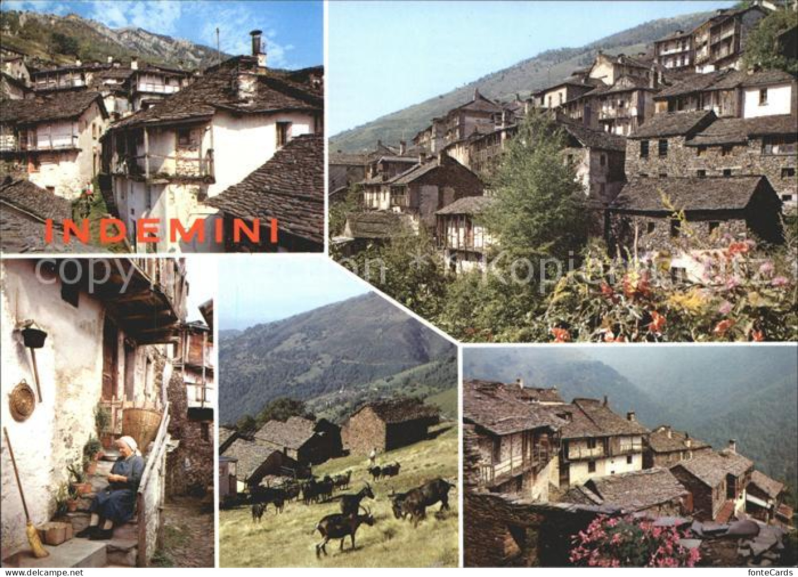 Indemini Dorfpartien