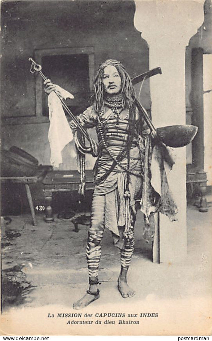 India - A Worshipper of God Bhaironji - The Capuchin Mission in India