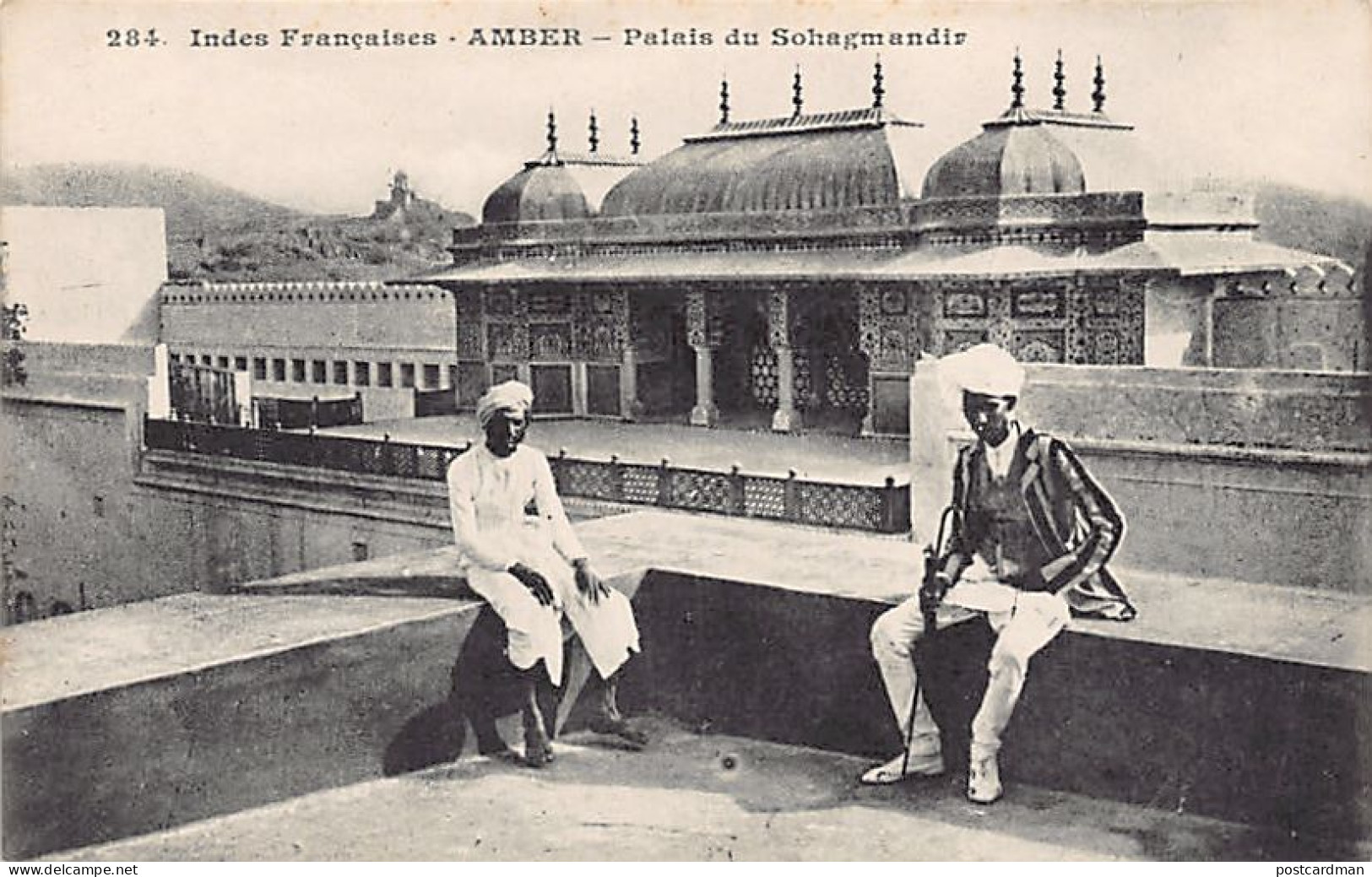 India - AMBER - Suhag Mandir - Publ. Messageries Maritimes 284