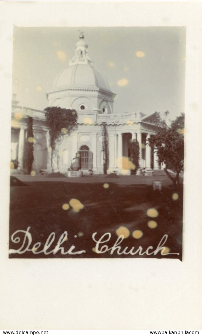 India Delhi Church photocard