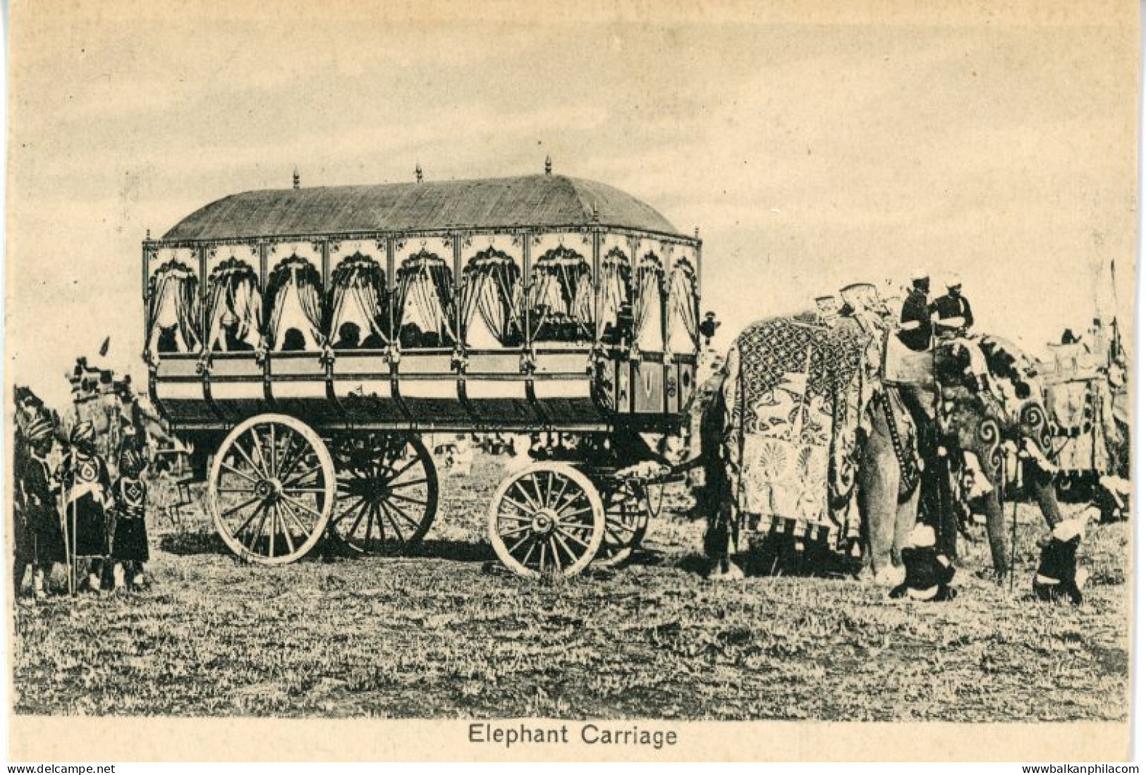 India Elephant Carriage