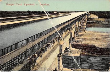 B96090 ganges canal aqueduct poorkee   india
