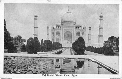 B96209 water view agra  taj mahal agra  india