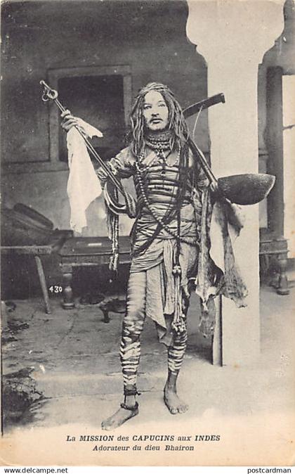 India - A Worshipper of God Bhaironji - The Capuchin Mission in India