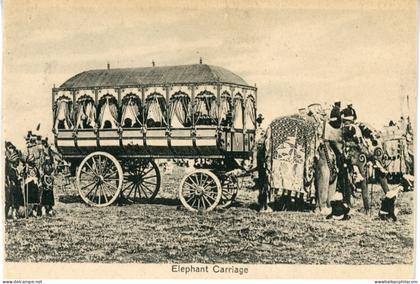 India Elephant Carriage