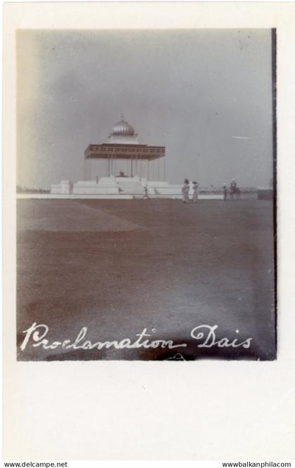 India Proclamation Dais photocard