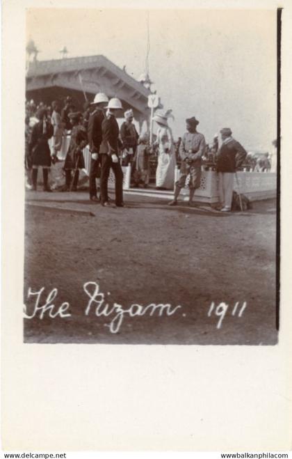 India The Nizam 1911 photocard