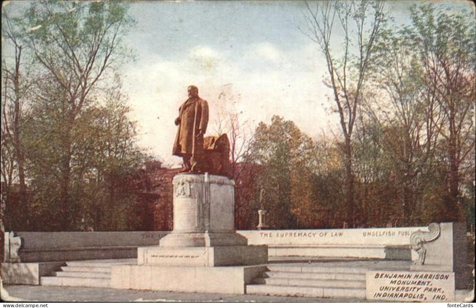 Indianapolis Benjamin-Harrison Monument