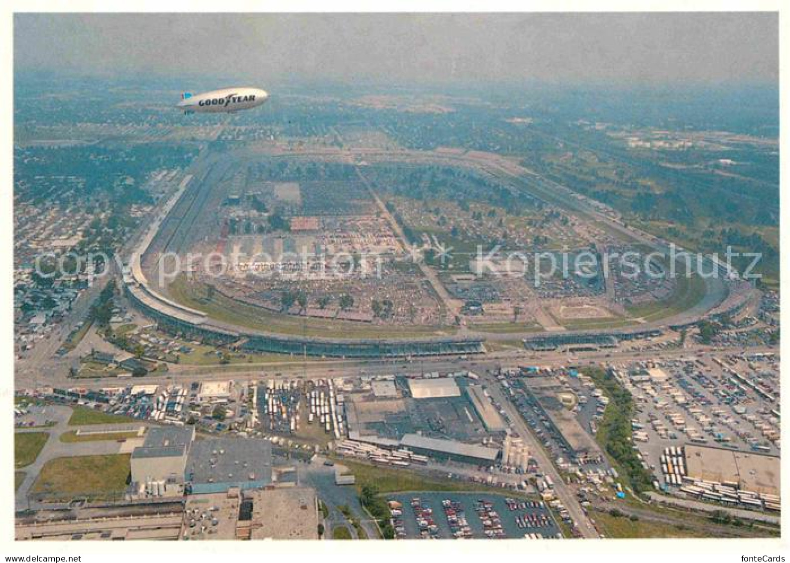 Indianapolis Fliegeraufnahme Rennstrecke