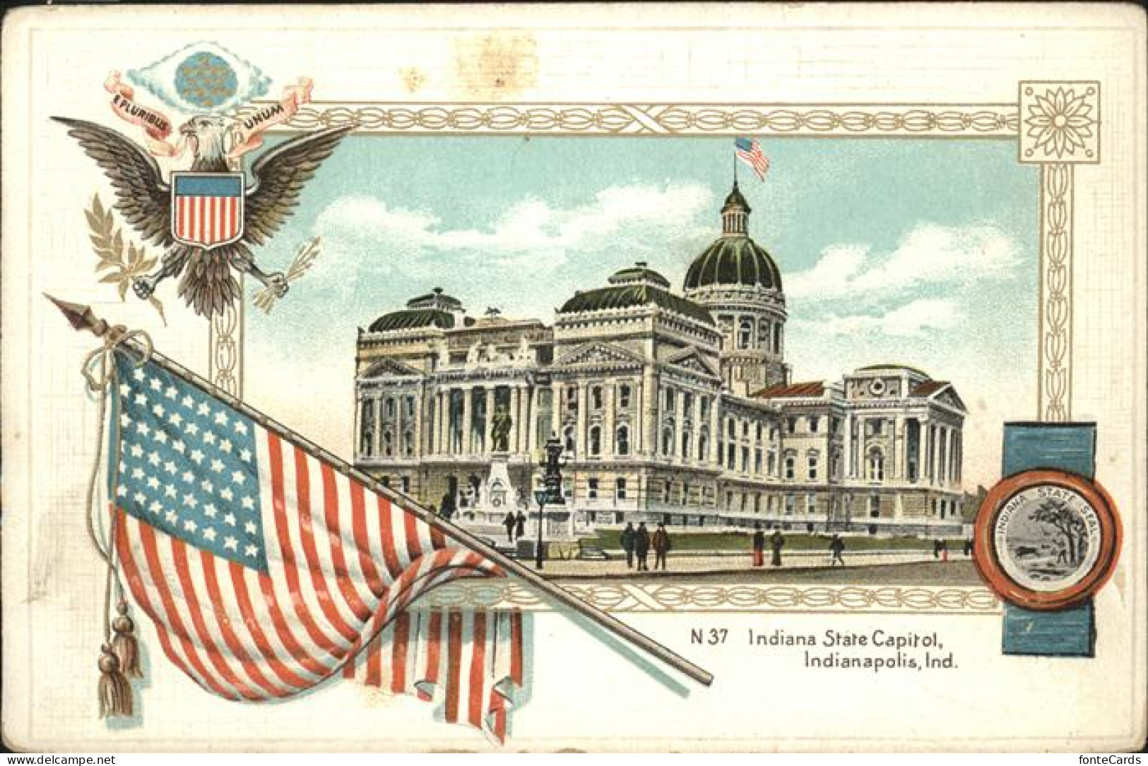 Indianapolis Indiana State Capitol