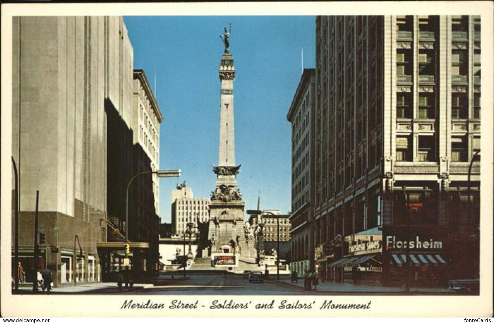 Indianapolis Meridian Street Soldiers and Sailors Monument