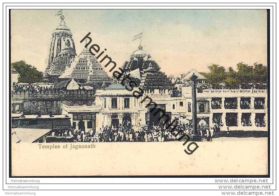 Indien - Jagaunath -&nbsp;Temples - ca. 1910