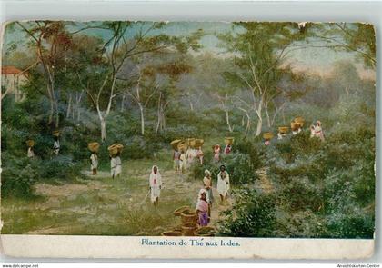 10294214 - Plantation fe Thee aux Indes, Teepfluecker, Berufe  AK