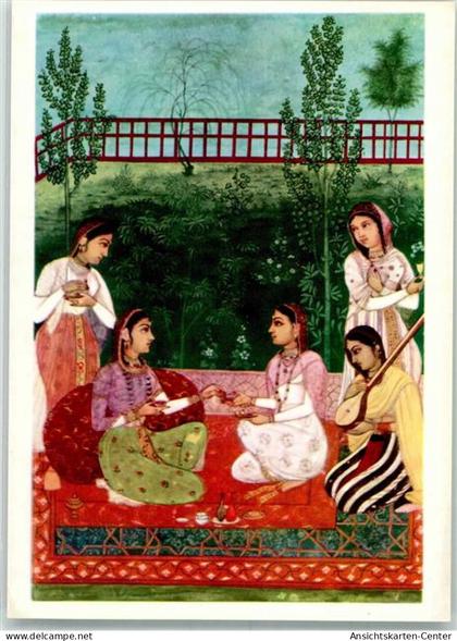 39831359 - rajput-Prinzessinnen Ind. Miniatur Staatliche Museen Berlin