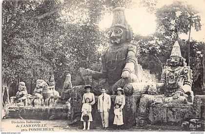 India - CUDDALORE Kadalur, Tamil Nadu - Statues of Indian deities