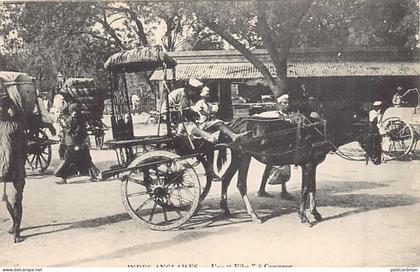 India - KANPUR Cawnpore - Ekka, one-horse carriage used in northern India