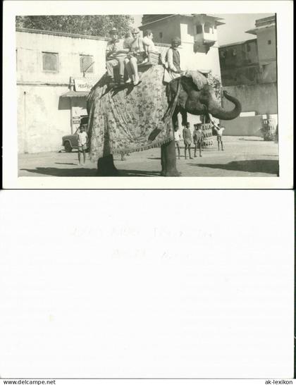 .Indien Elefant, Alexej Pluder Smazelicoh Ambra India 1965 Privatfoto