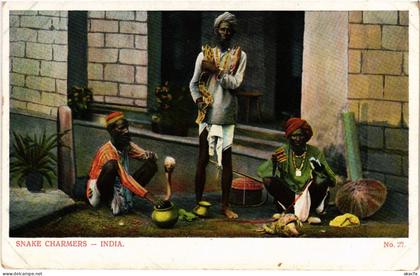PC INDIA SNAKE CHARMERS - INDIA (a84310)