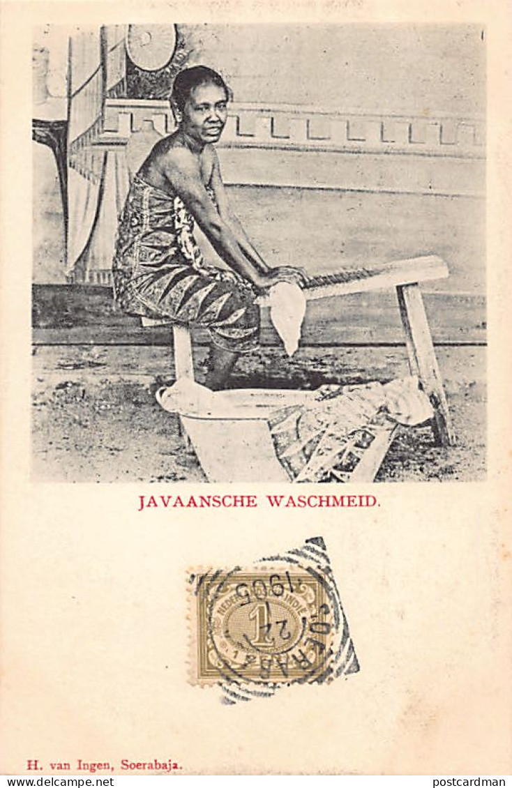 Indonesia - Javanese washerwoman