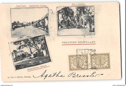 CPA Indonésie Preanger Briefkaart
