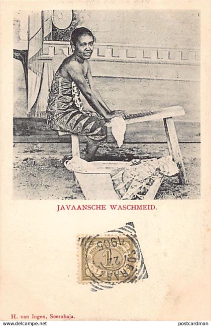 Indonesia - Javanese washerwoman