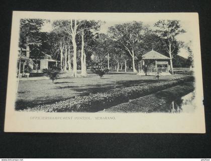 Semarang auf Java , ca. 1910 , Officierskamp , Indonesien , Indonesia , Ansichtskarte , AK , CPA !!