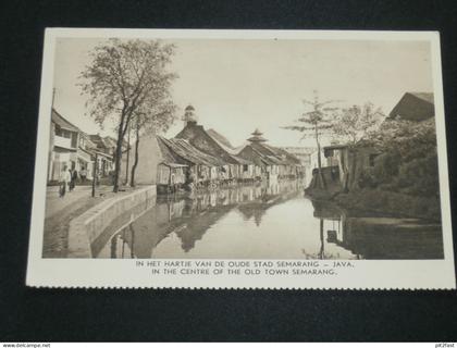 Semarang auf Java , ca. 1910 , Old Town , Indonesien , Indonesia , Ansichtskarte , AK , CPA !!