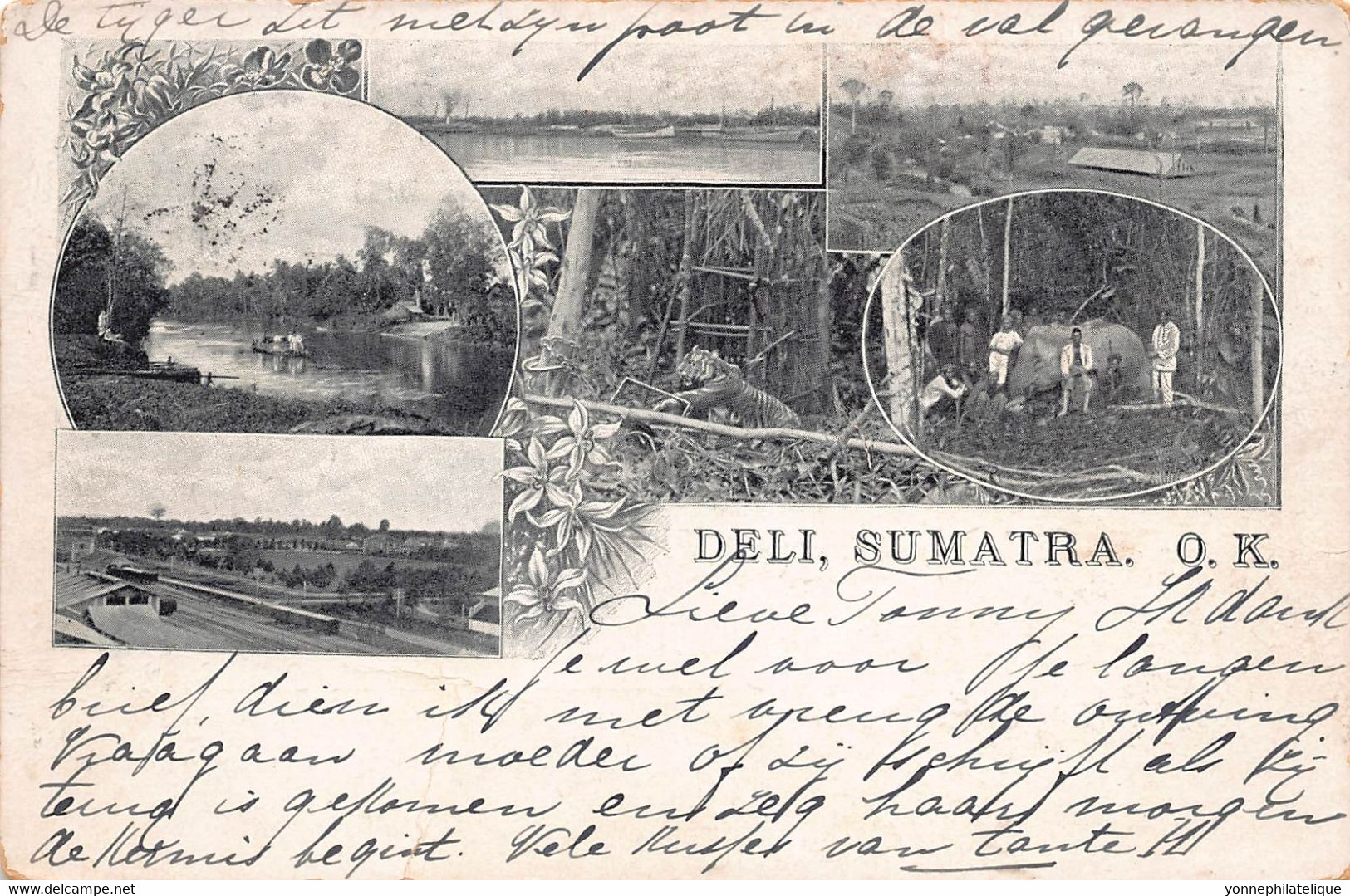 INDONESIE - SUMATRA -( 68 ) -  - voir scans recto verso