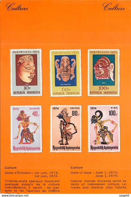 CPM Timbres Indonesie