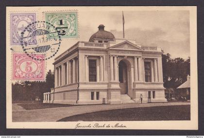 Postcard, DUTCH INDIES, Medan, Java Bank