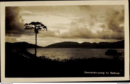 CPA Sabang Indonesien, Sonnenuntergang