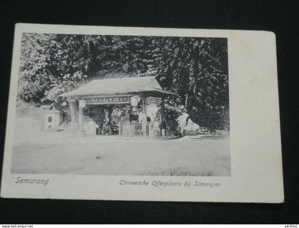 Semarang auf Java , ca. 1910 , Offerplaats  , Indonesien , Indonesia , Ansichtskarte , AK , CPA !!