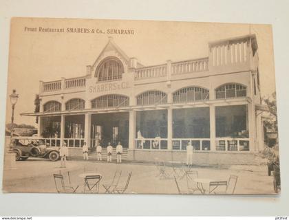 Semarang / Samarang  in Java / Indonesien , 1914 , Restaurant Mabers & Co. , Indonesia , Ansichtskarte , AK !!