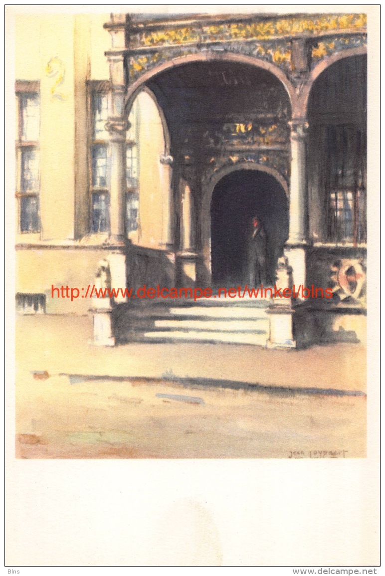 Ingang van het stadhuis - Veurne