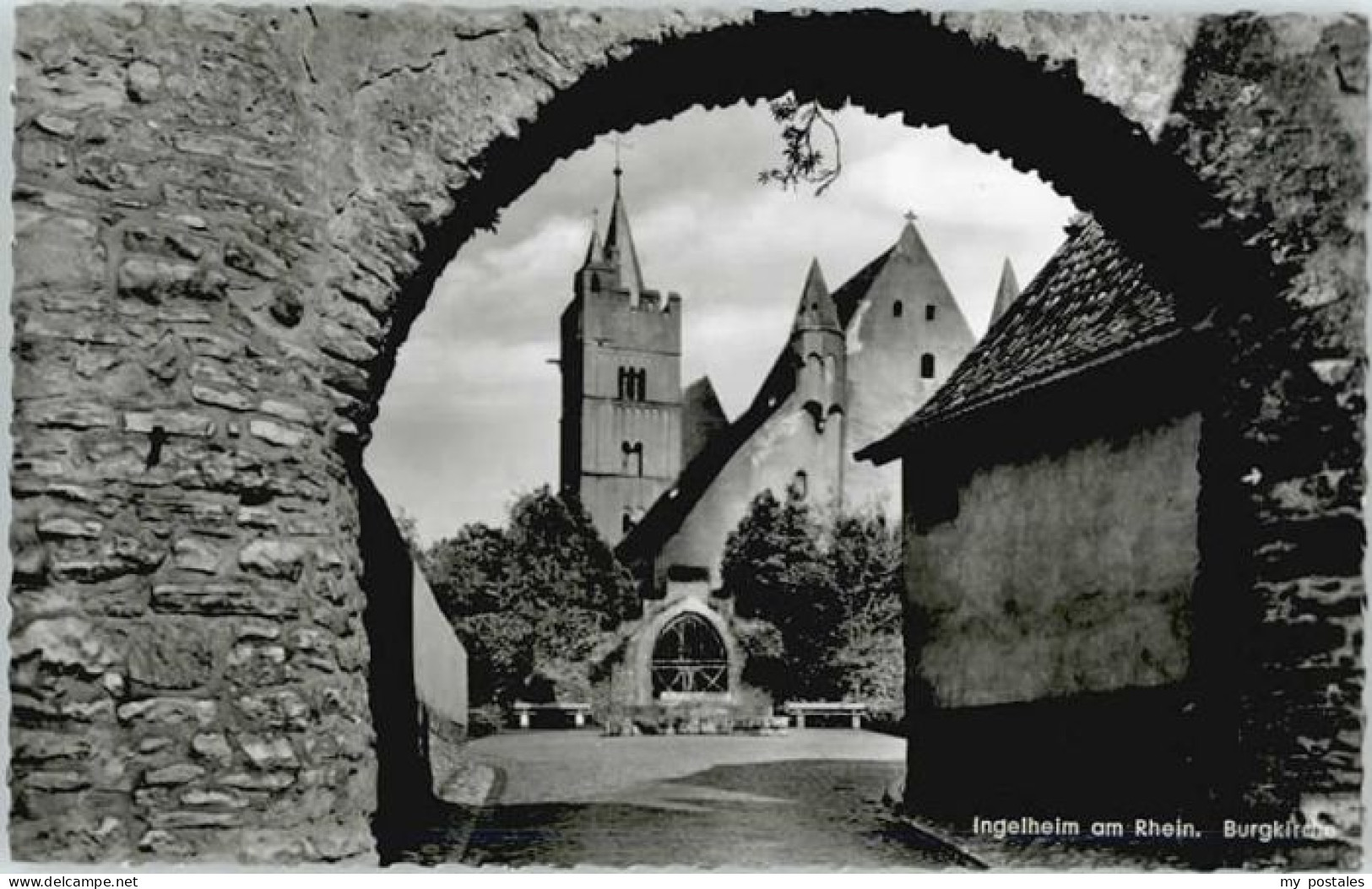 Ingelheim Rhein Burg Kirche