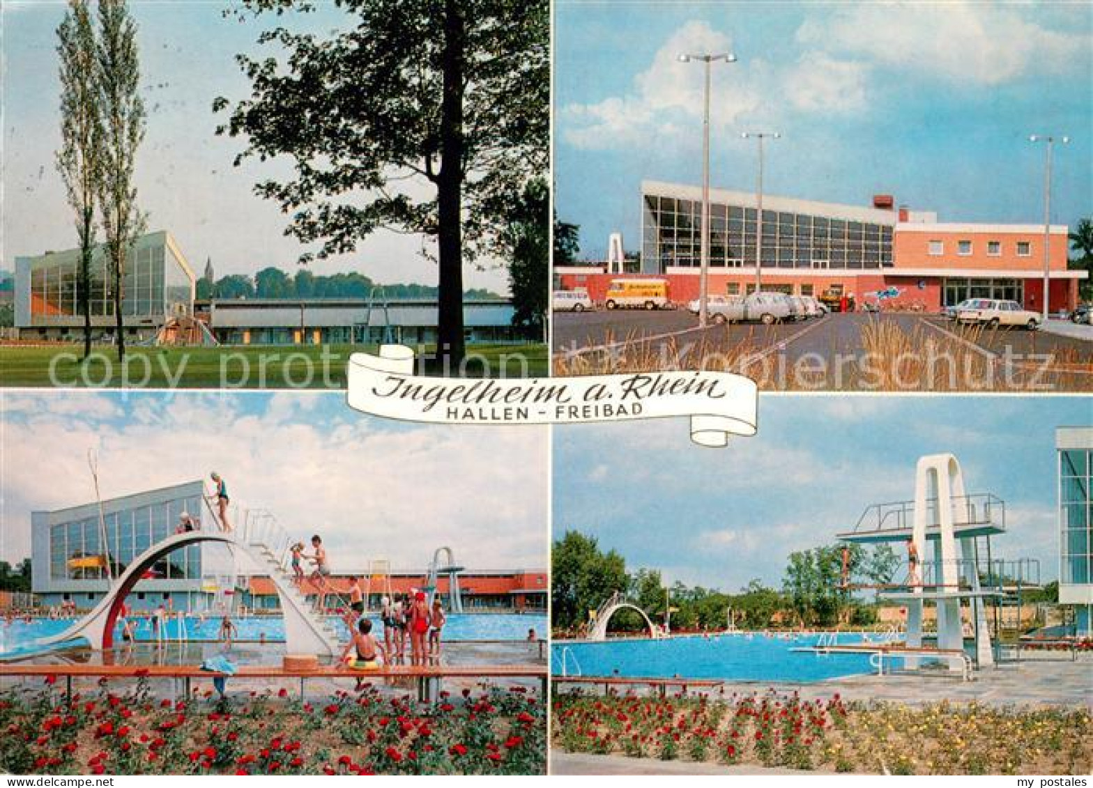 Ingelheim Rhein Hallen und Freibad Details