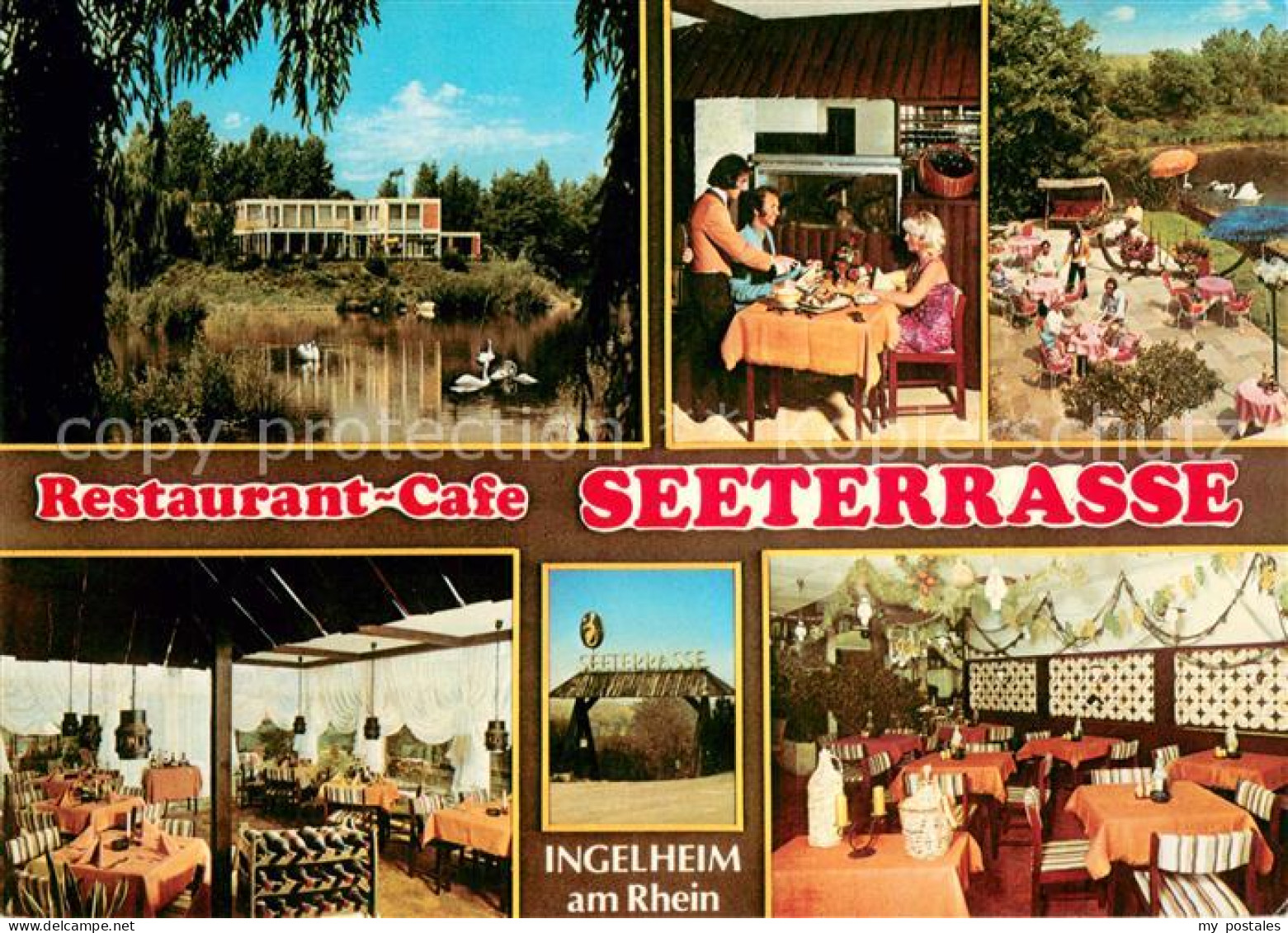 Ingelheim Rhein Restaurant Cafe Seeterrasse