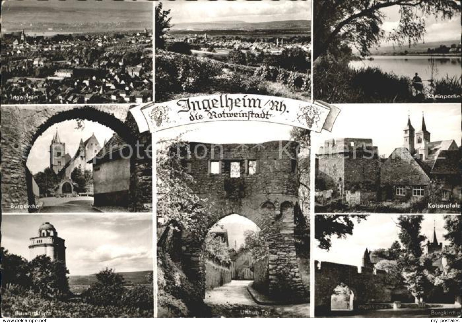 Ingelheim Rhein Rhein Kaiserpfalz Burgkirche