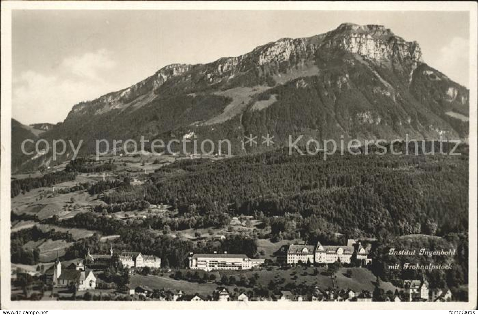 Ingenbohl Institut Ingenbohl mit Frohnalpstock