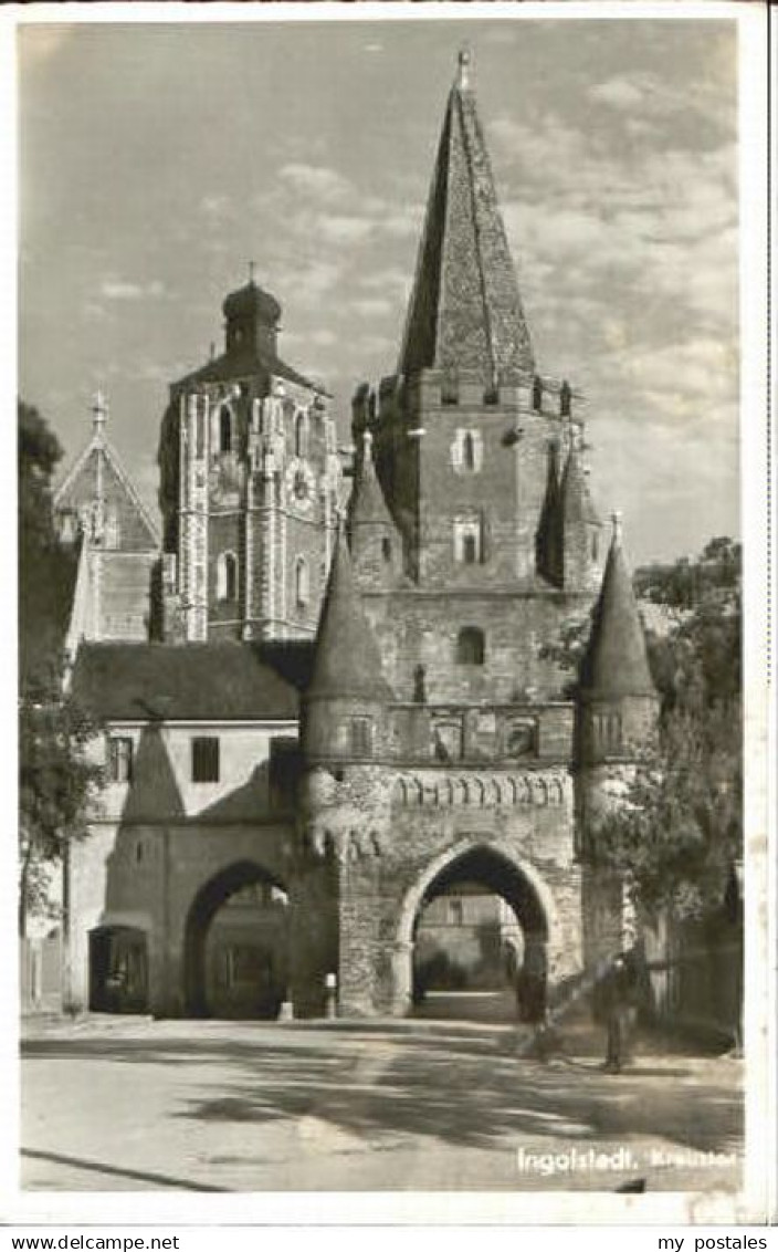Ingolstadt Donau Ingolstadt Kreuztor x 1957