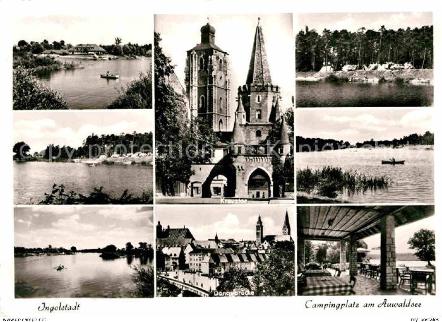 Ingolstadt Donau Rathaus am Auwaldsee bei Ingolstadt