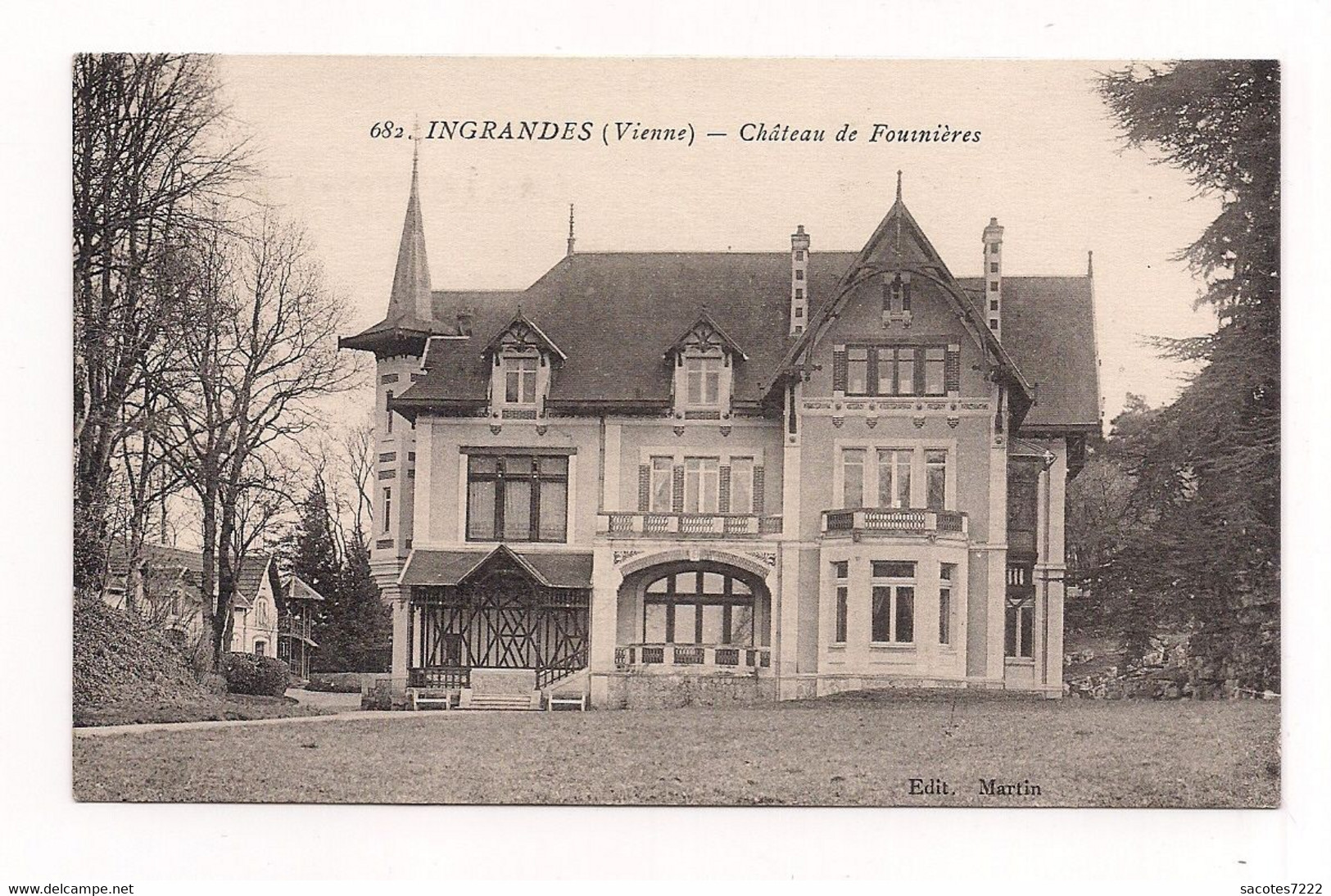 INGRANDES Château de Fournières -