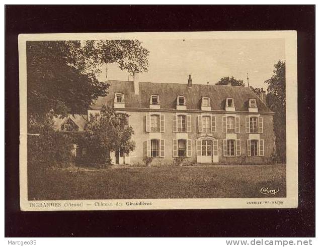 ingrandes chateau des giraudières édit.combier