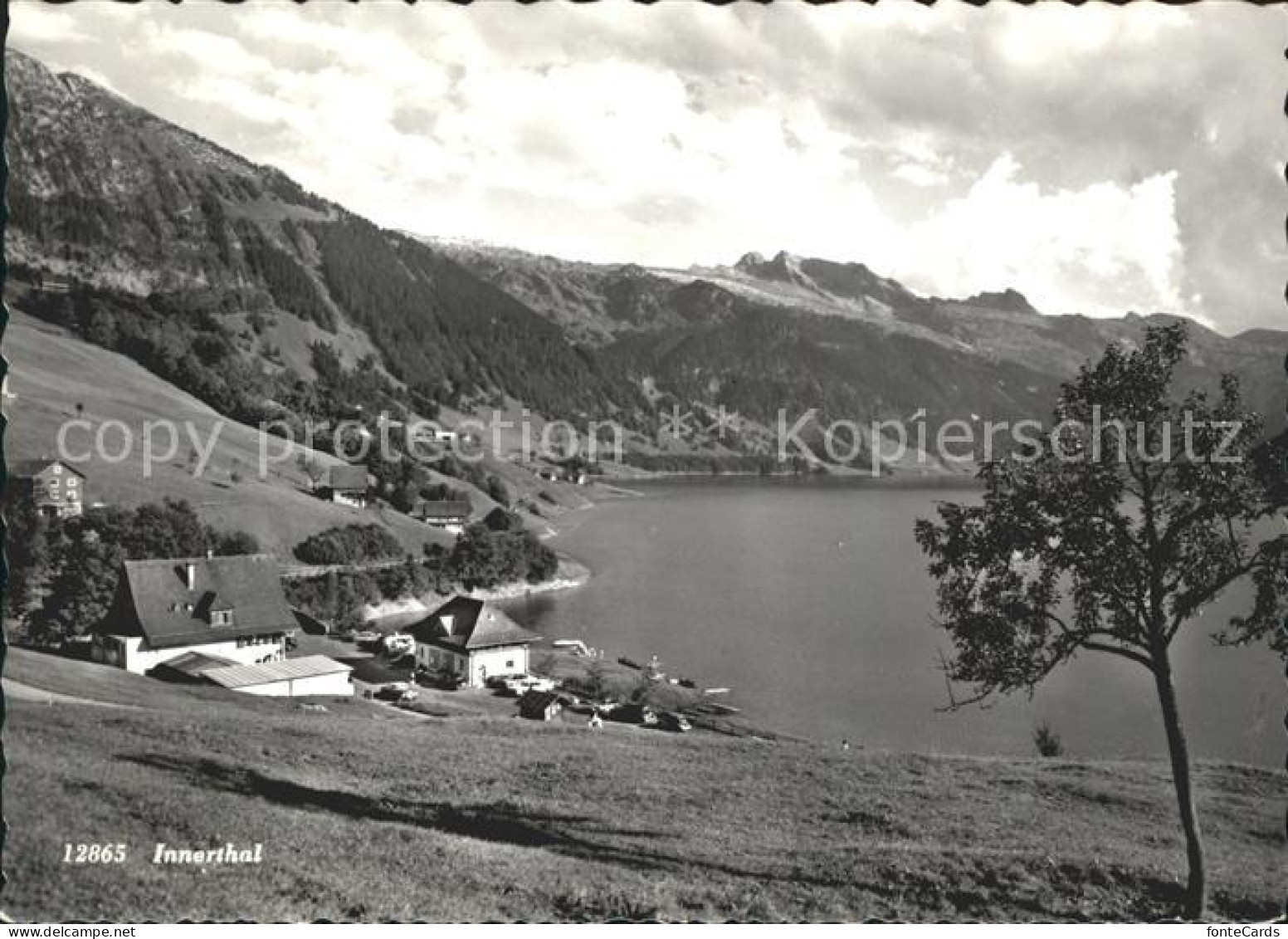 Innerthal Gasthaus Stausee Innerthal
