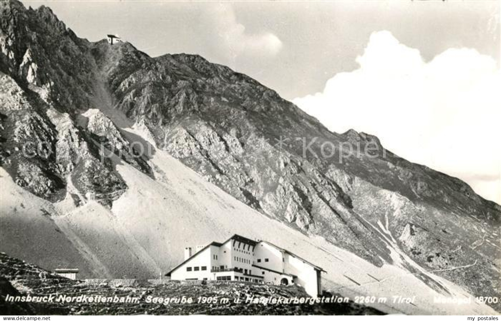 Innsbruck Innsbruck-Nordkettenbahn Seegrube