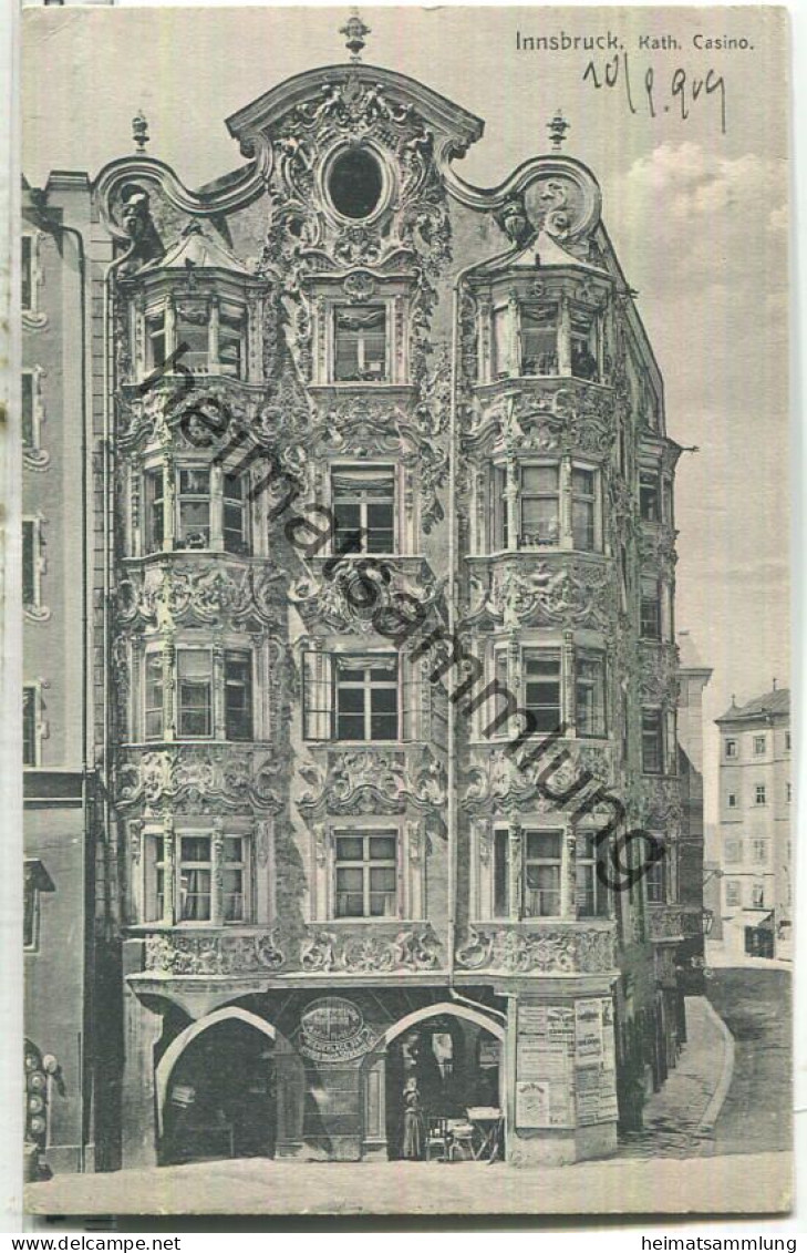 Innsbruck - Kath. Casino - Verlag Fritz Gratl Innsbruck