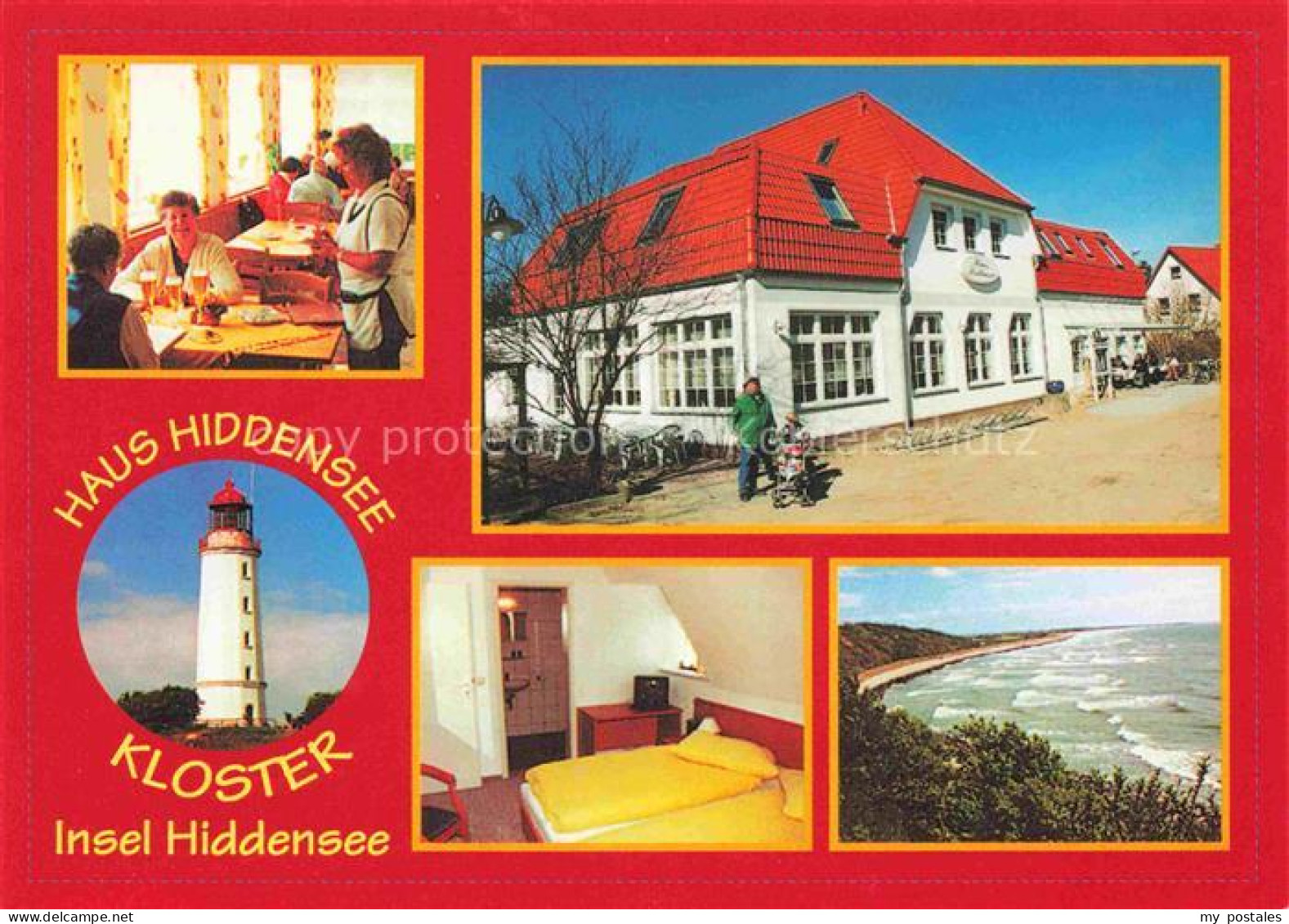 Insel Hiddensee Haus Hiddensee Kloster Gaststube Gaestezimmer Strand